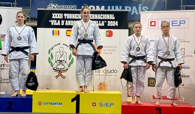 22 medallas para los Judokas Navarros en el Torneo de Judo de Andorra 20-04-24